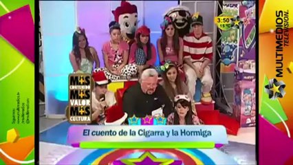 El cuento de la Cigarra y la hormiga. (Más Contenido, Más Valor, y Más Cultura)