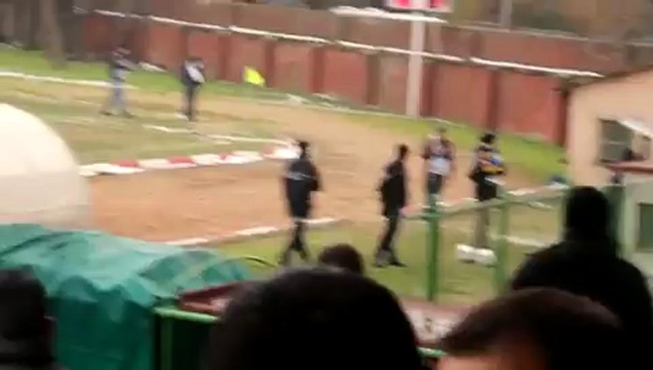 82 Dakika da maçın hakemi tarafın dan