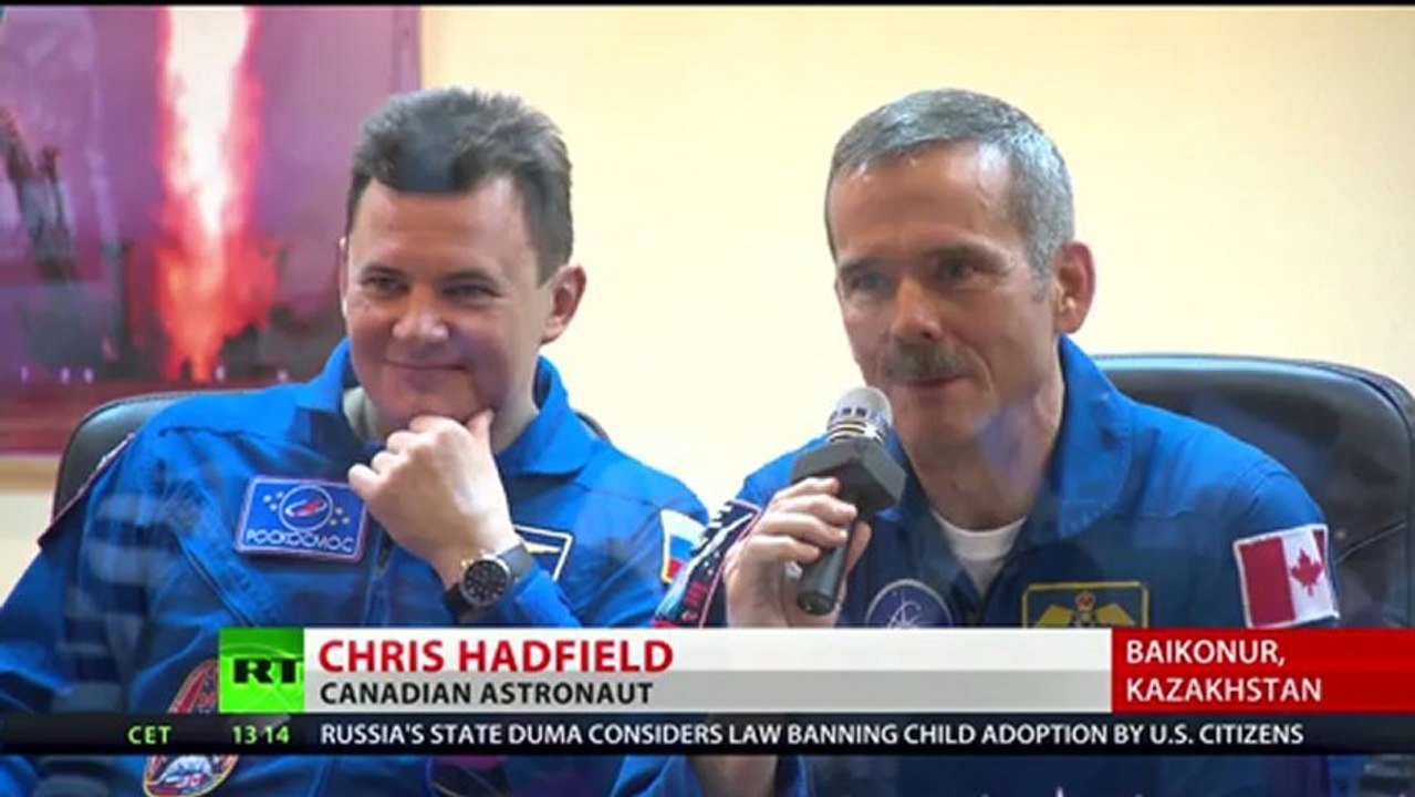 Space Trio: Soyuz flies 'musical crew' to ISS