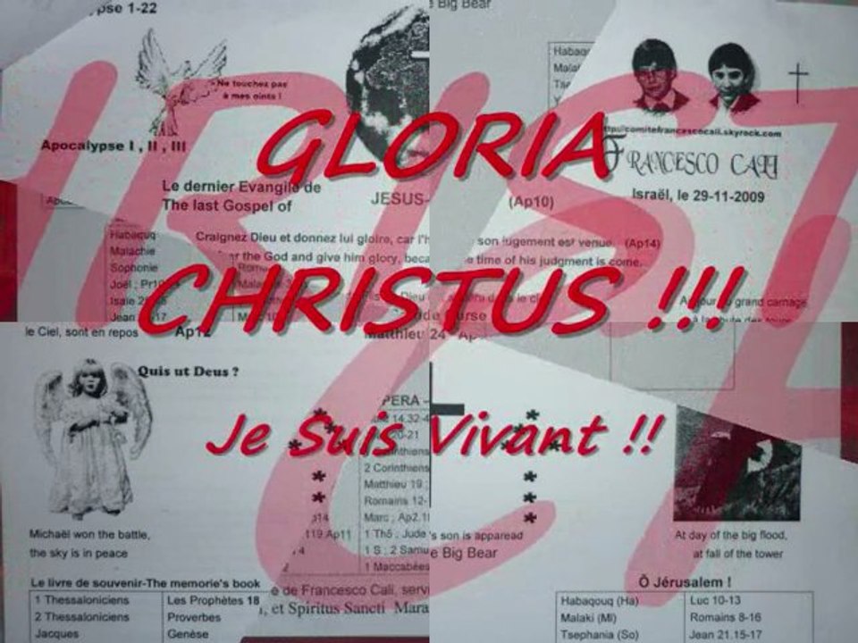 I.N.R.I.,Pax,A Savior Is Given To You "Jesus, The Savior Cali (N.T.)" Christmas 2012 Foto-Clip