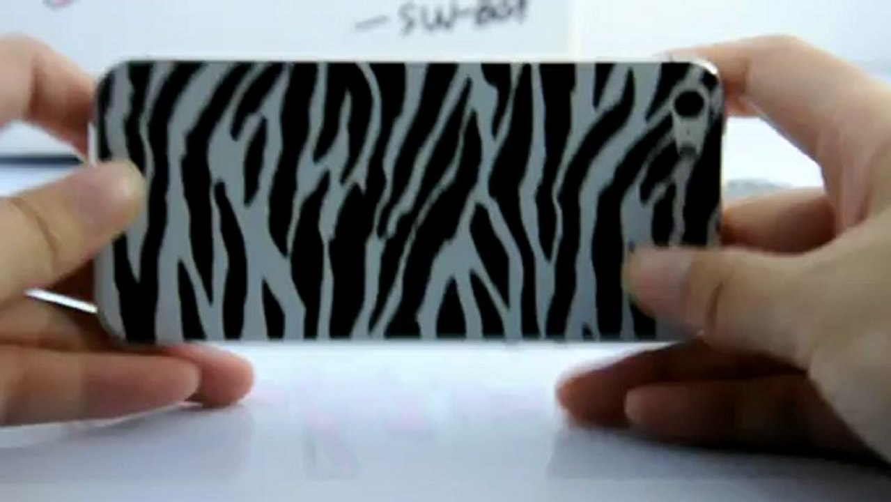 Custom Zebra Styled Skin Sticker for Apple iPhone 5
