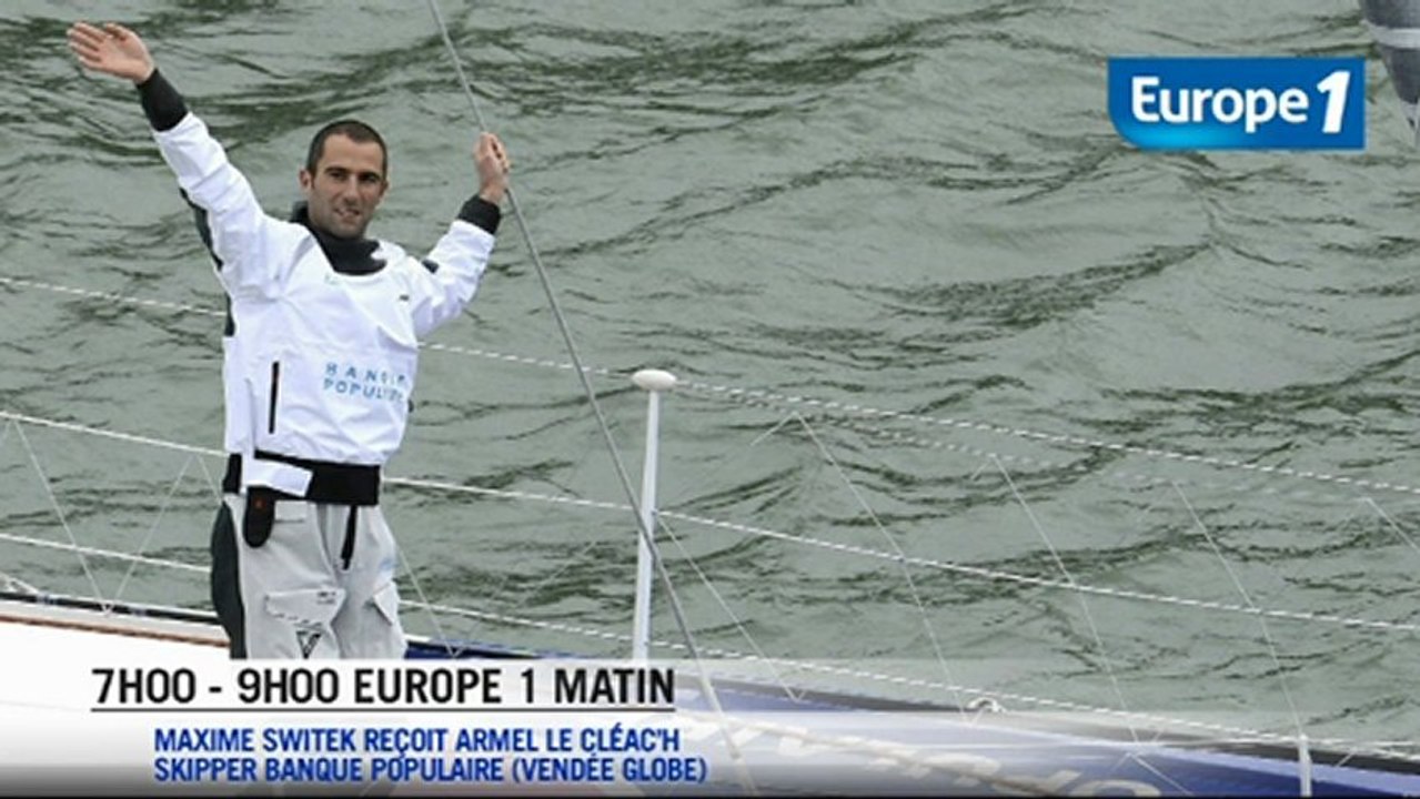 Le Cléac’h : "Le Père Noël est passé sur le bateau"