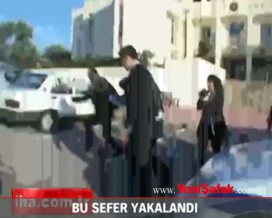 Market hırsızı sonunda yakalandı