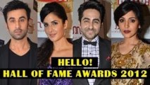 Hello Hall Of Fame Awards 2012 - Katrina Kaif, Anushka Sharma, Madhuri Dixit