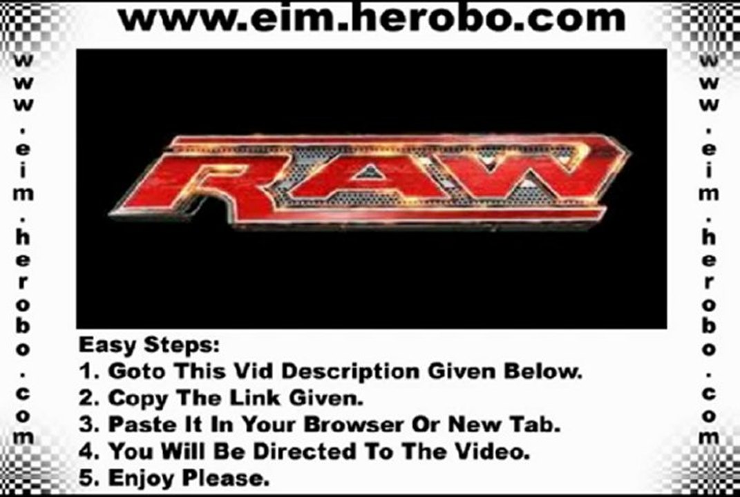 WWE RAW 24th December 2012 Part 2 HD