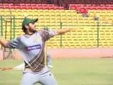 Pakistan practice Banglore 24 December