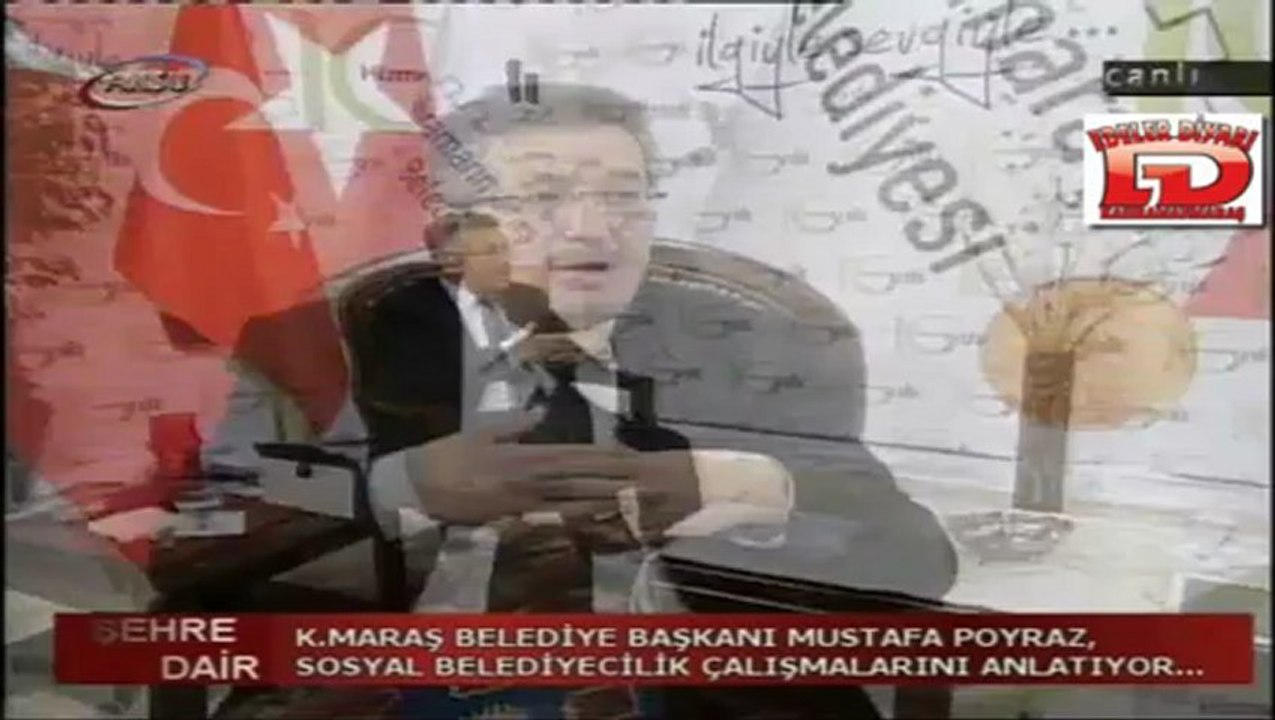 K.Maraş Belediye Başkanı MUSTAFA POYRAZ 24 ARALIK 2012 -AKSU TV  Şehre Dair Programı 6