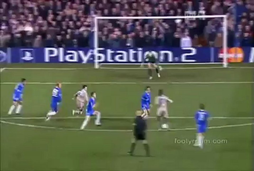 Ronaldinho Amazing Goal vs Chelsea 08_03_2005 Full HD Video