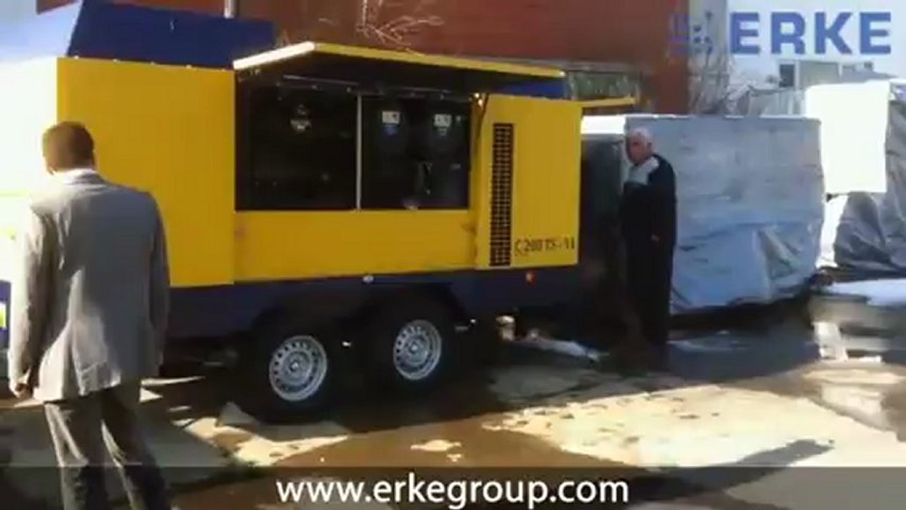 ERKE Dış Ticaret ltd., CompAir C 200 TS-14 Mobile Compressor - Istanbul