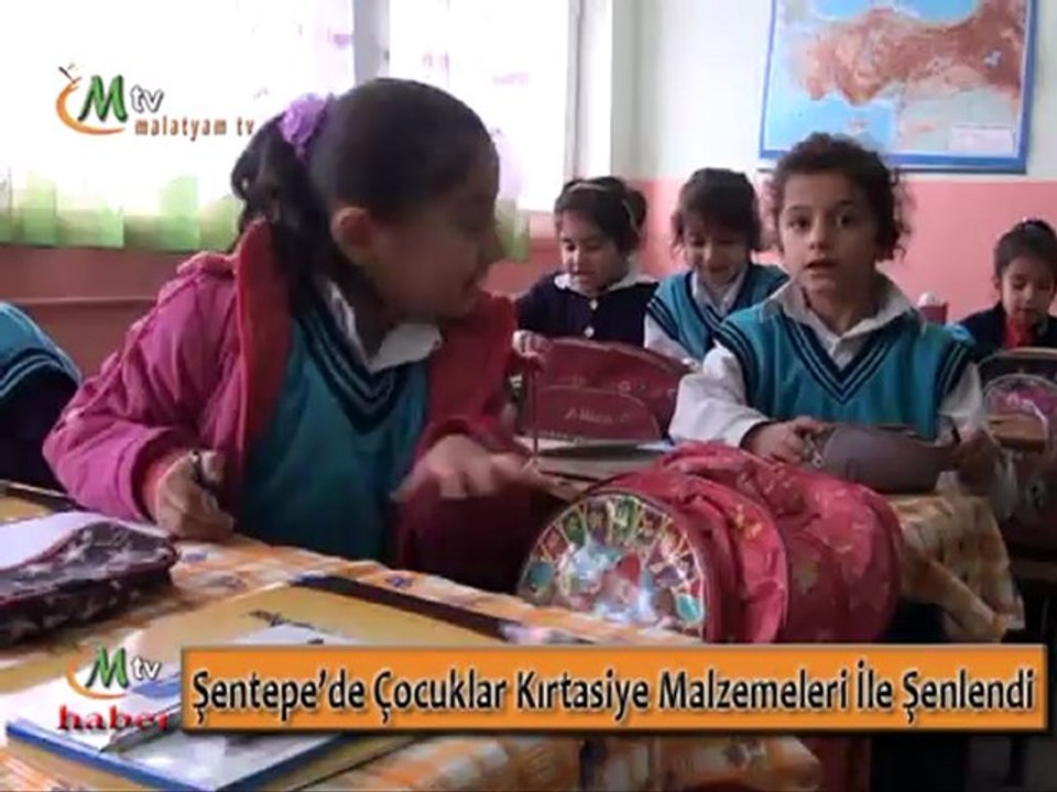 Şentepe’de Çocuklar Kırtasiye Malzemeleri İle Şenlendi