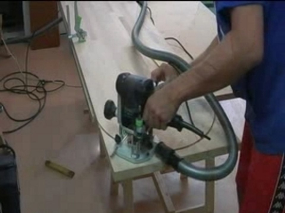 Festool Kreisschneiderim Einsatz