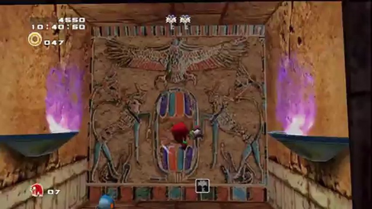 Sonic Adventure 2 Battle - Hero - Knuckles : Death Chamber - Mission 1 : Trouve les 3 clés de la porte !