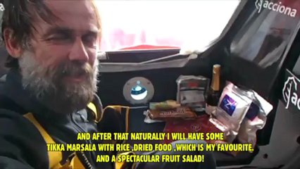 Cena de Navidad a bordo del ACCIONA /  Christmas dinner onboard ACCIONA