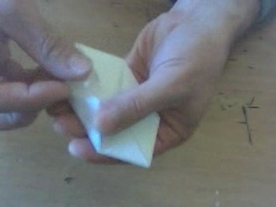 Un cube en papier