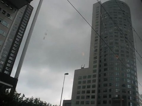 Rotterdam, Pays-Bas : gratte ciel du centre ville