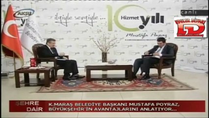 K.Maraş Belediye Başkanı MUSTAFA POYRAZ 24 ARALIK 2012 -AKSU TV  Şehre Dair Programı 8