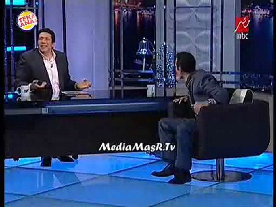 تقليد الفنان محمود عزب للاعلامي مجدي الجلاد مع هاني رمزي 25/12/2012