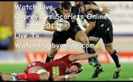 Scarlets vs Ospreys Live Webstreaming Here