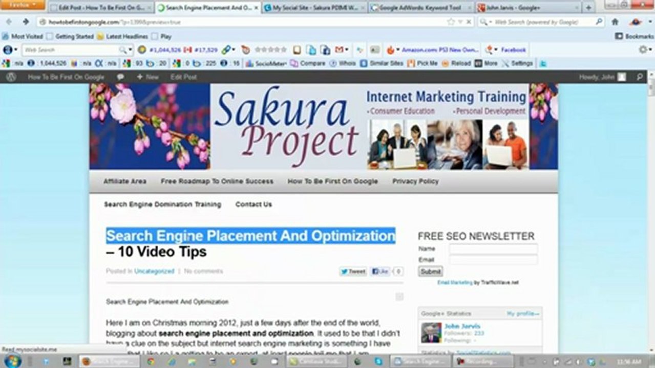 Search Engine Placement And Optimization Tip 5