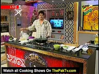 Live At 9 With Chef Gulzar - 26th December 2012 - Part 1