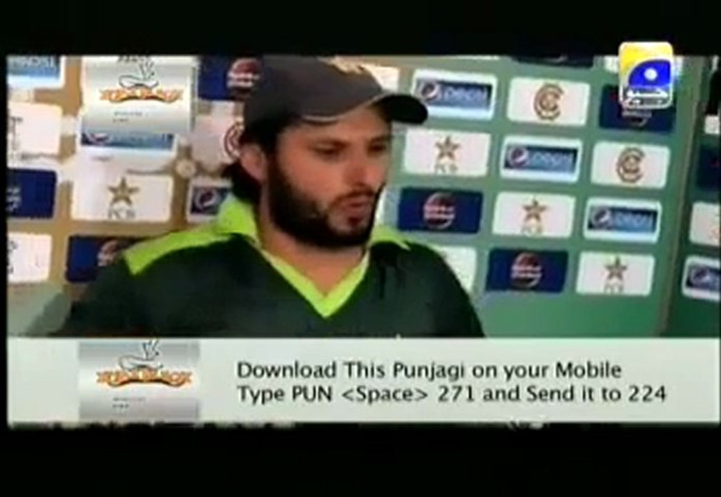 afridi funny