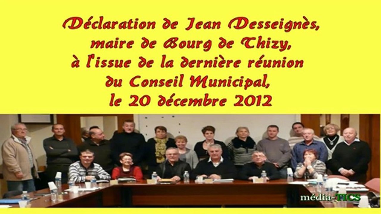 2012-DECLARATION-MAIRE-DERNIER CONSEIL