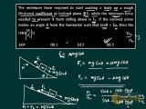 AIEEE 2011 Solved Problems, Newton's Laws of motion IIT JEE Physics