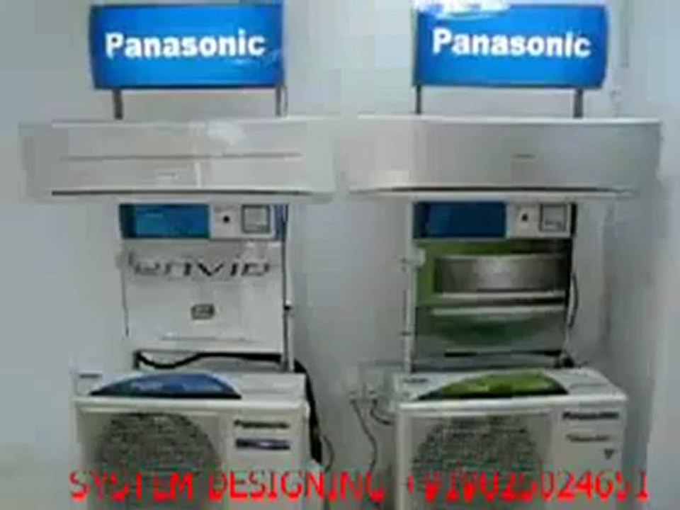 PANASONIC AIRCONDITIONER - LIVE DEMOSTRATION OF POWER CONSUPTION  - SYSTEM DESIGNING +919825024651