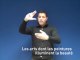 Clameur en langue des signes