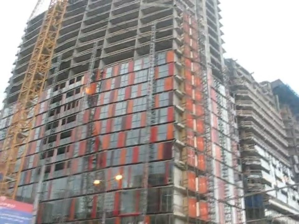 Rotterdam, Pays-Bas : gratte ciel du centre ville