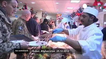 Afghanistan: NATO troops get a taste of the... - no comment