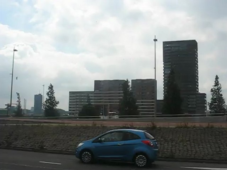 Rotterdam, Pays-Bas : gratte ciel du centre ville