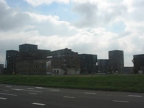 Rotterdam, Pays-Bas : gratte ciel du centre ville