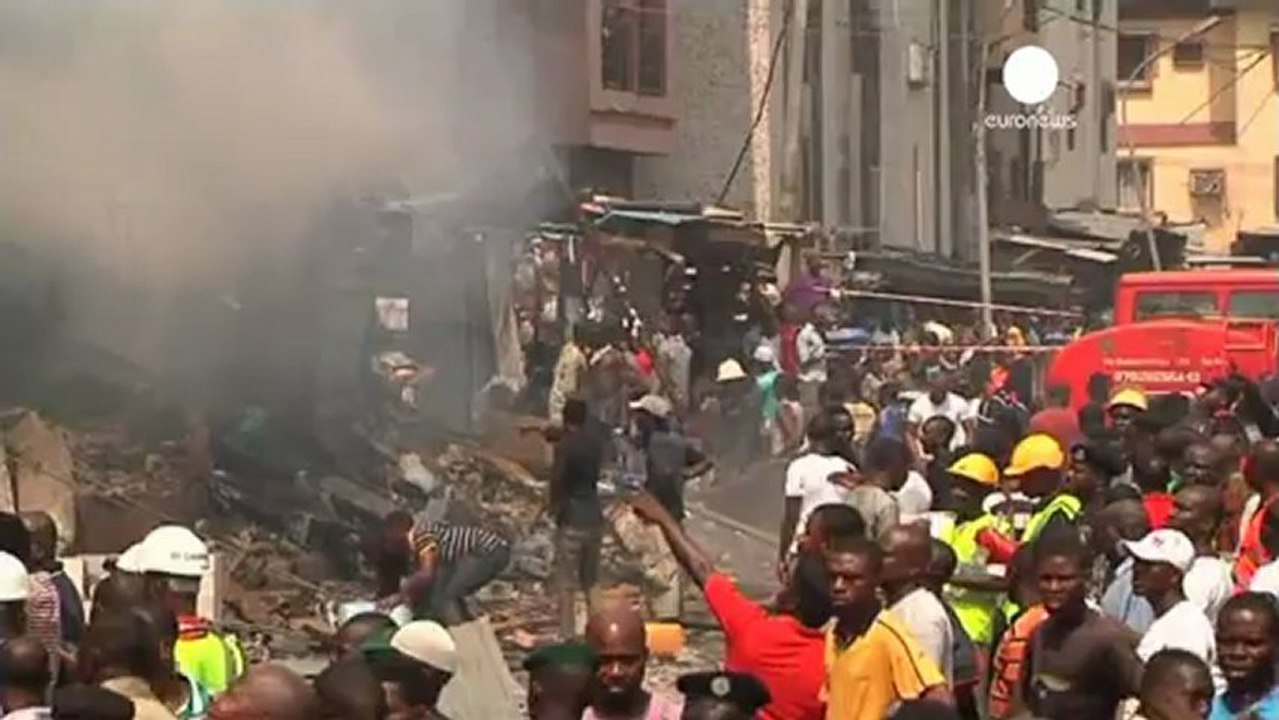 Warehouse fire in Lagos, dozens of injuries reported