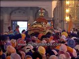 Golden temple ceremony, Amritsar