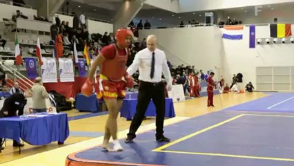 Open de France de Wushu Sportif 2012 / Finale Sanda Seniors -90kg / Kevin Oumar vs Amir El Sekhawi