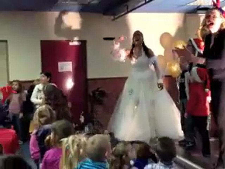 Aulnoye descente père noel tour florentine