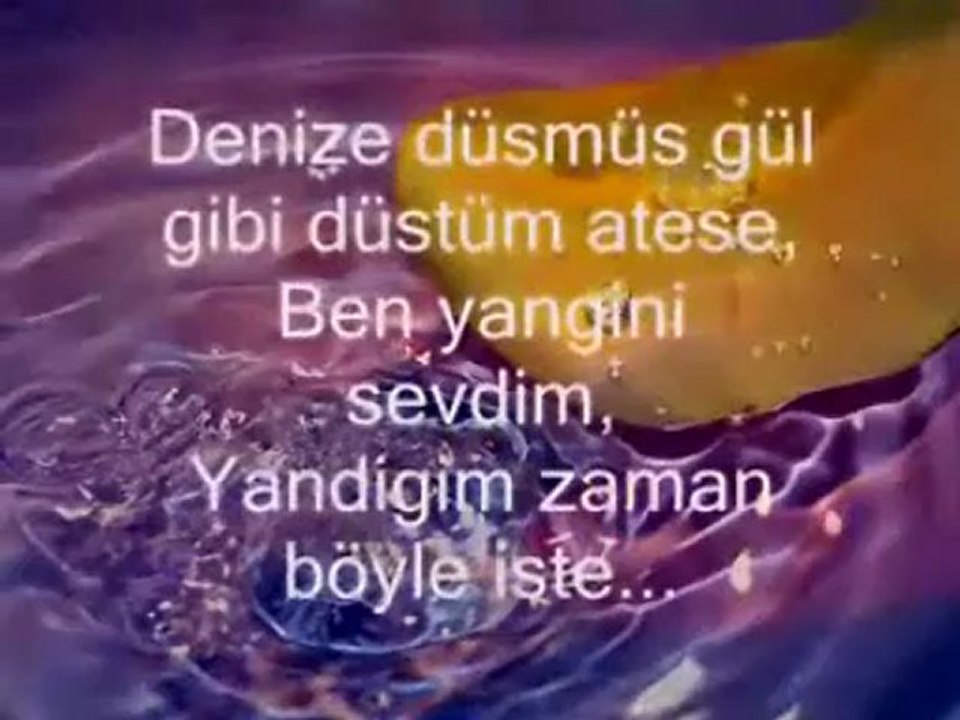 BEN SENİ HİÇ SEVMEDİMKİ..........................bir İBRAHİM SADRİ şiiri.............S.T