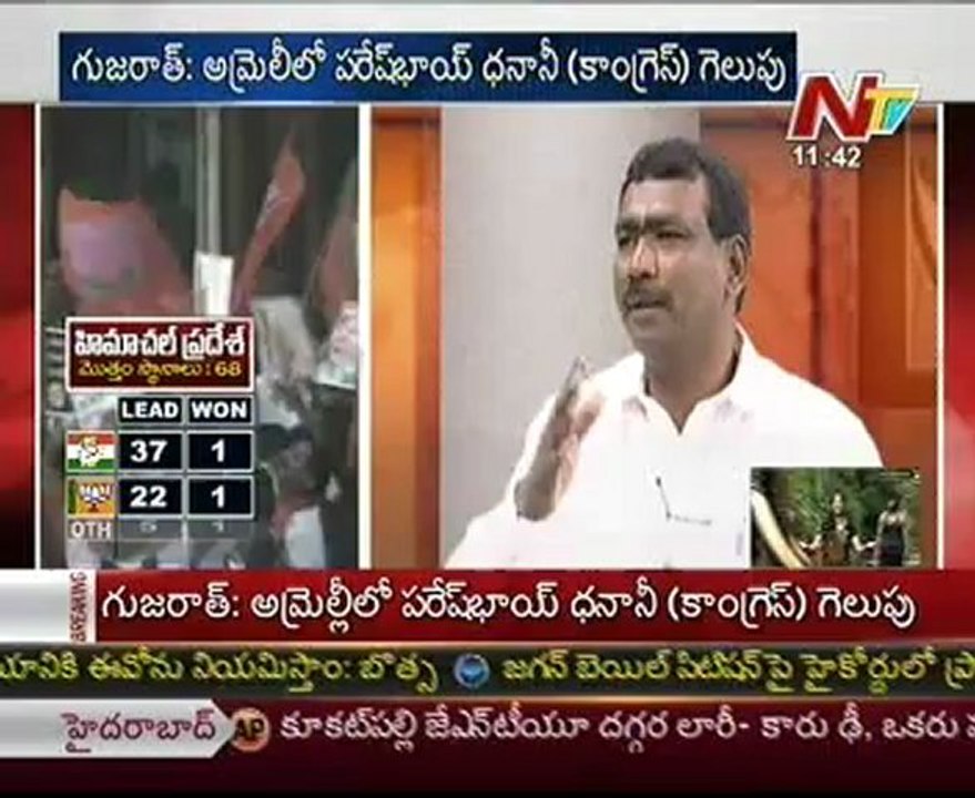 Gujarath Elections Counting Latest Updates