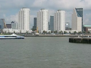 Rotterdam, Pays-Bas : paysage urbain