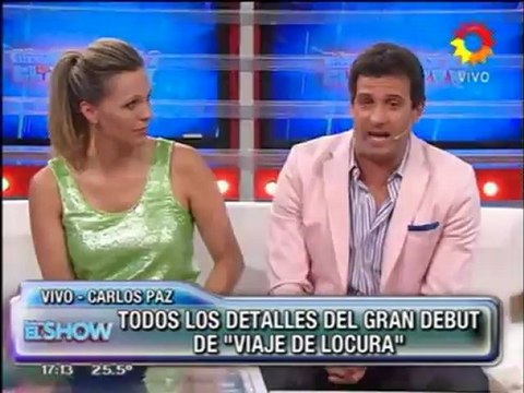 Pronto.com.ar 'Viaje de Locura' debutó en Carlos PAz