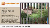 A vendre - maison - Hellemmes-lille (59260) - 9 pièces - 21