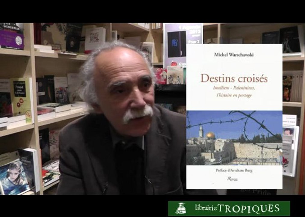 Michel Warschawski et Stéphane hessel chez Tropiques