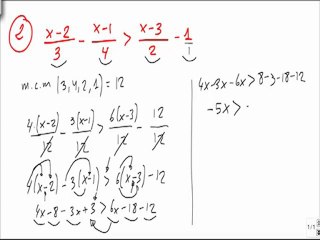 Ejercicios y problemas resueltos de inecuaciones problema 2