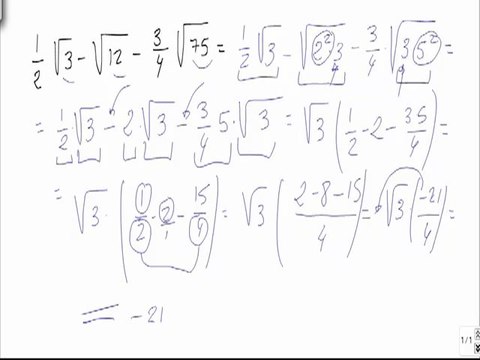 Ejercicios resueltos de radicales problema 5