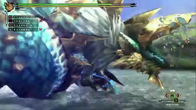 CGR Trailers - MONSTER HUNTER 3 ULTIMATE Zinogre Wii U Gameplay Trailer