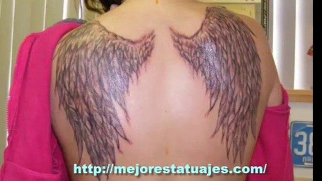 Tatuajes de Alas en la Espalda para Hombres y Mujeres