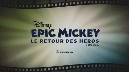 [Vidéo Découverte] Epic Mickey Le retour des héros !