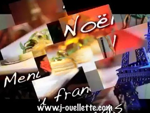 J'Ouellette TV - Menu francais - verb manger (to eat) at 6 tenses - Parisian French