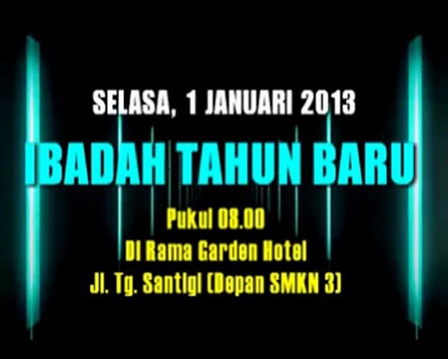 Pengumuman 23 Desember 2012
